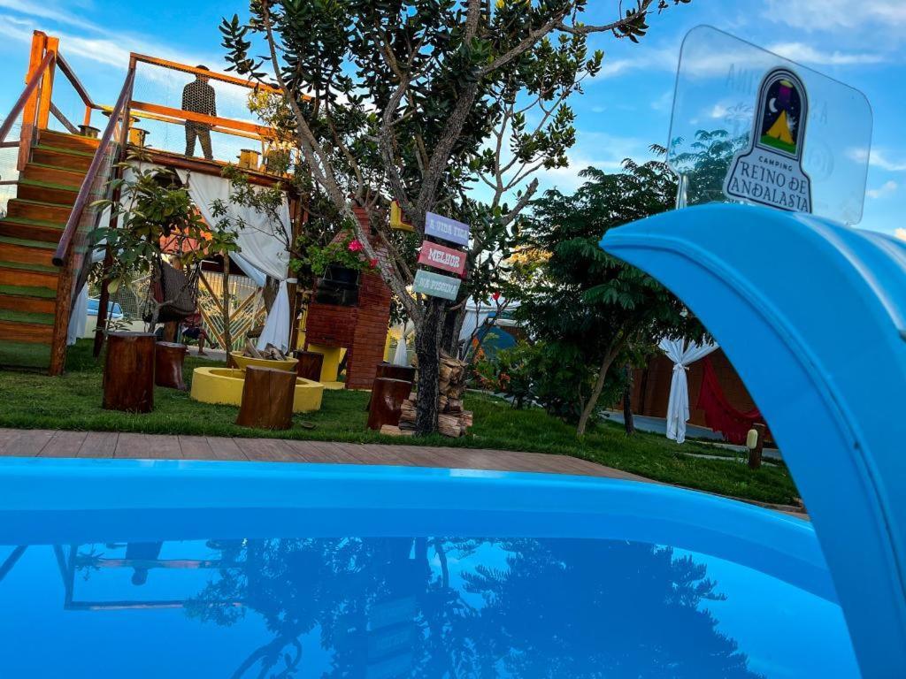 Camping Reino De Andalasia อัลโต ปาไรโซ เด โกยาส ภายนอก รูปภาพ